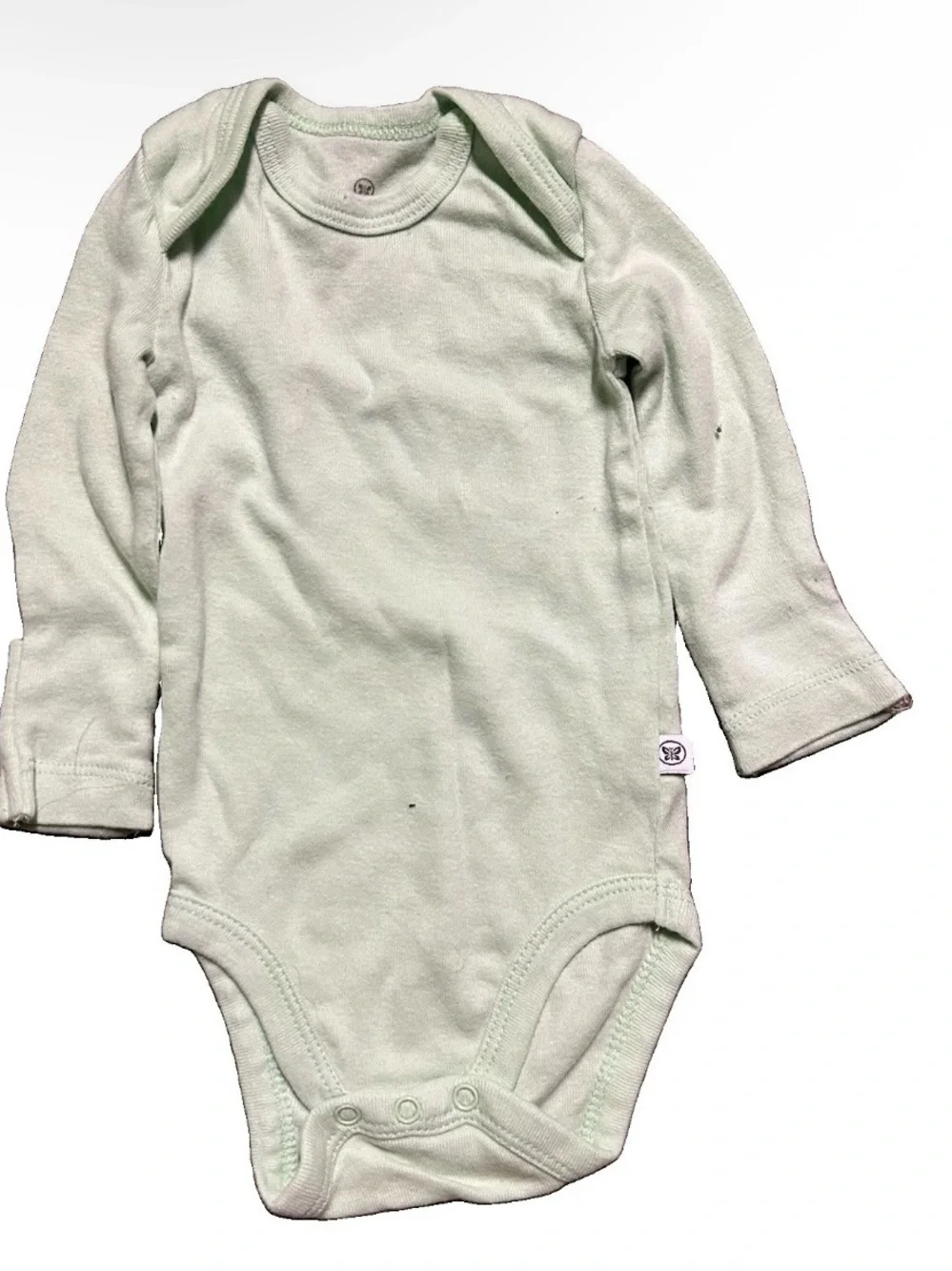 Baby Girl Long Sleeve Cotton Bodysuits Sweatshirt Size 0-3 Months